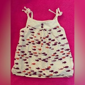 EUC Old Navy 12-18 month Fish Tank Top